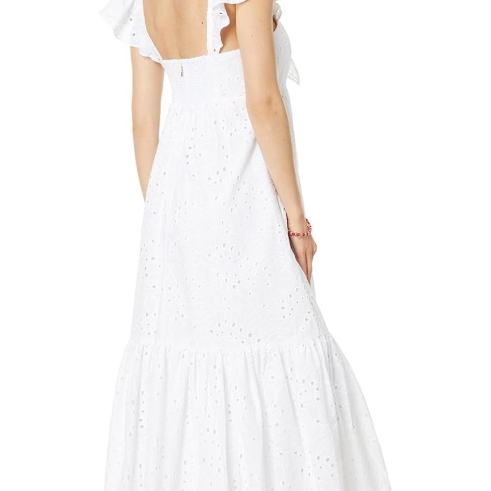 Lilly Pulitzer Lantana Eyelet Midi Dress - Picture 2 of 4